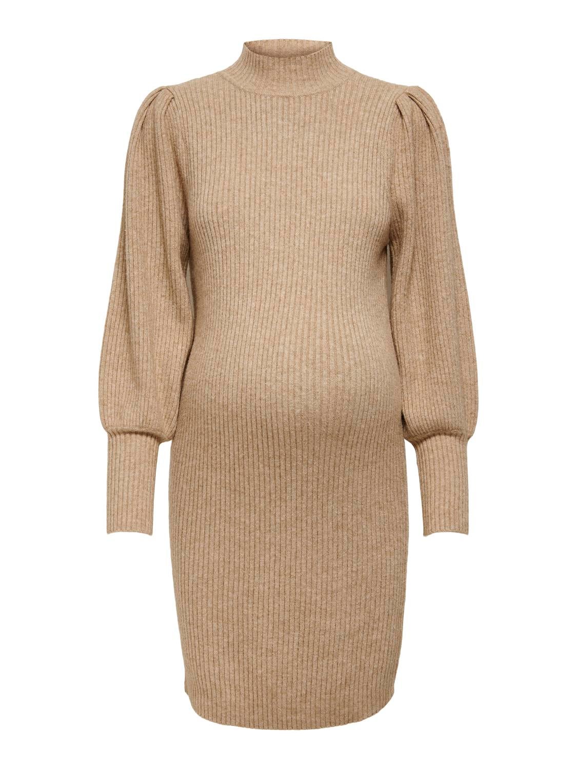 OLMKATIA Kurzes Kleid Toasted Coconut
