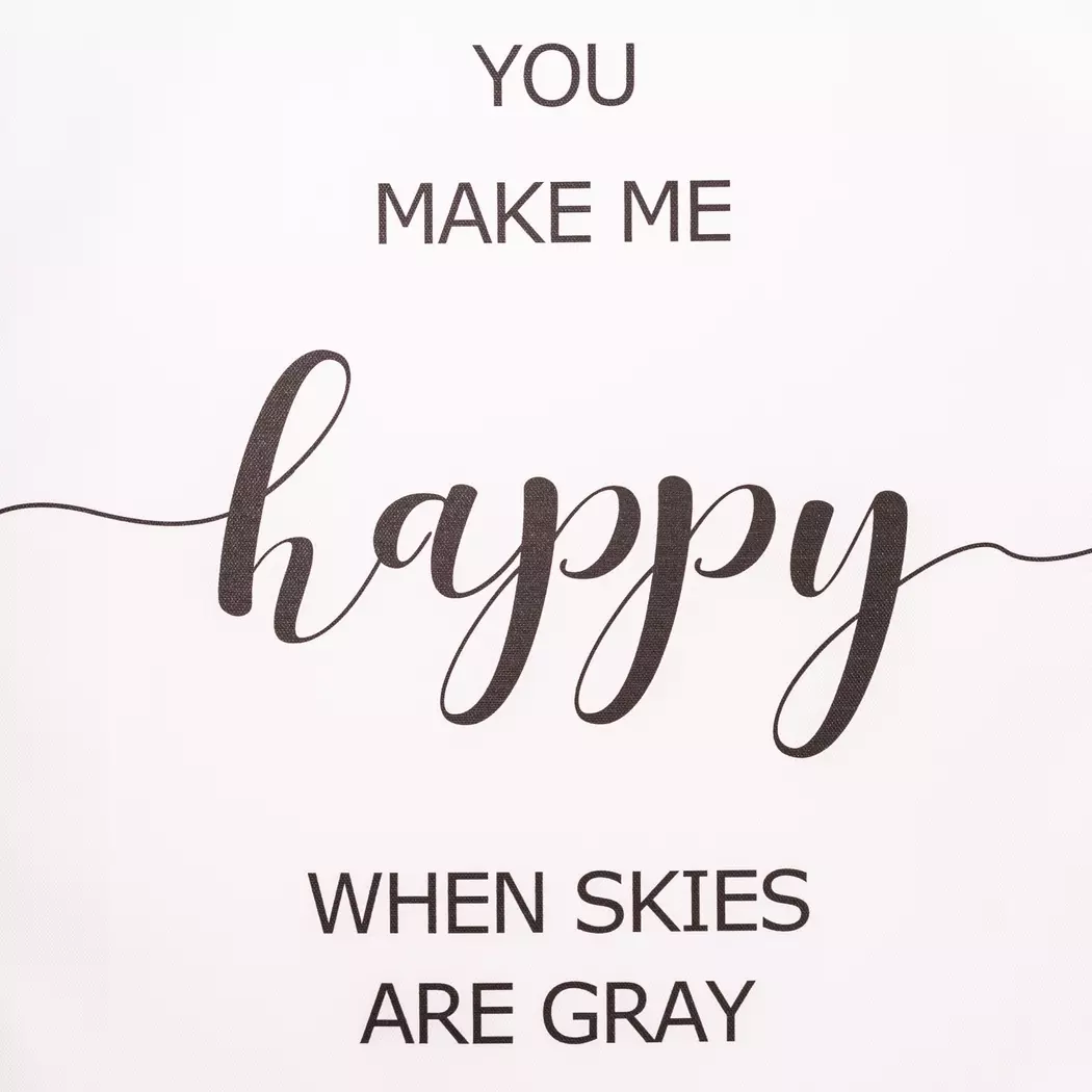 Wandbild 40 x 50 cm Spruch II