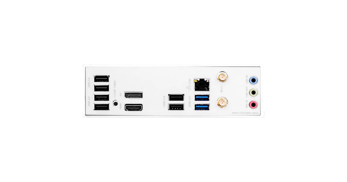 MAXSUNMS-Terminator B760M D5 WIFI 6E socket 1700 moederbord  (Zwart, RAID, 2.5 Gb-LAN, WLAN, BT, Sound, µATX)