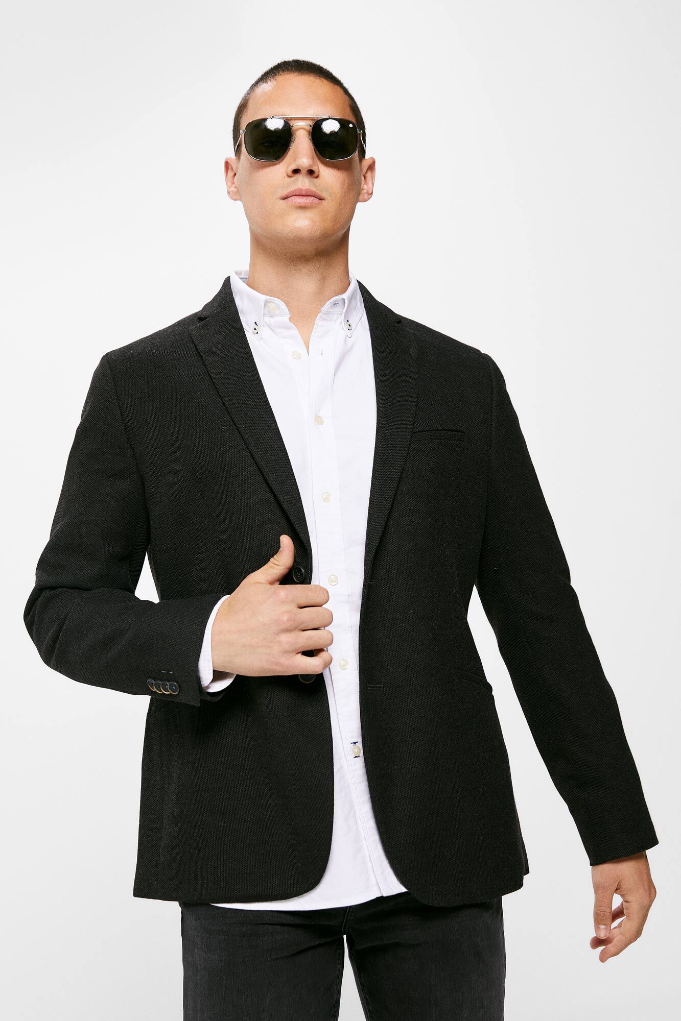 Blazer olho de pássaro
