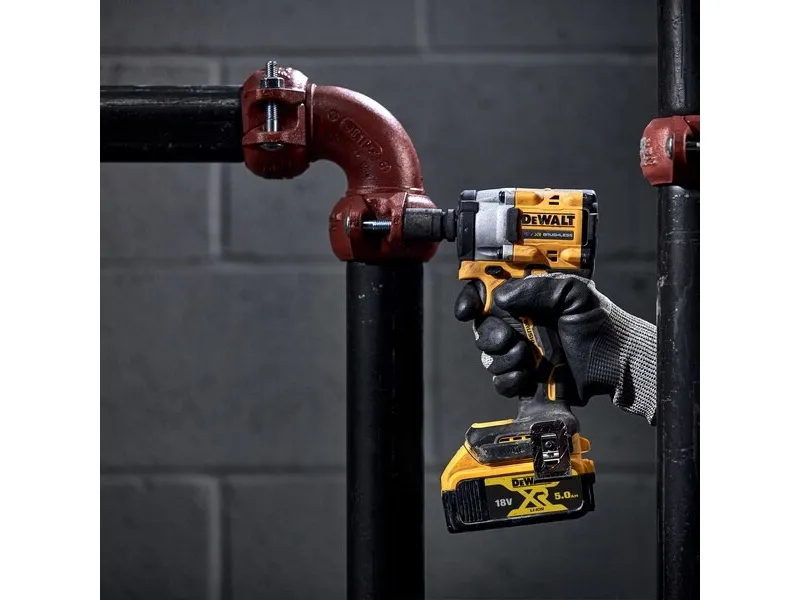 DeWALT DCF922NT-XJ, Momentnøgle, Børstefri, Sort, Gul, 1/2