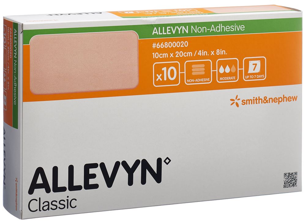 ALLEVYN Wundverband<br>10 Stück, 10x20cm