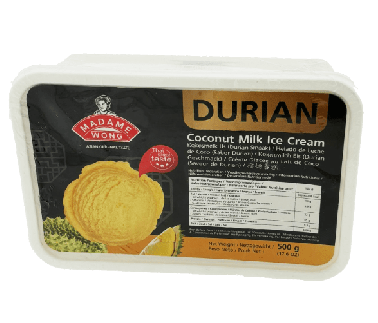 Madame Wong Bevroren Durian Schepijs 500g