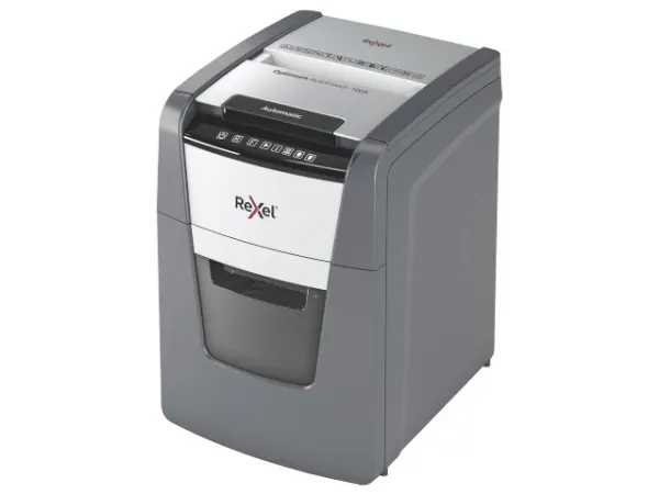 Makulator Rexel Optimum AutoFeed  100X krydsmakulering 4x28 mm (P-4)
