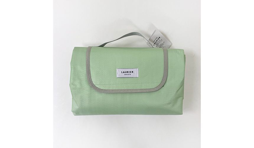 TANBAYA - LAURIER Licht Picknicklaken M Rookgroen