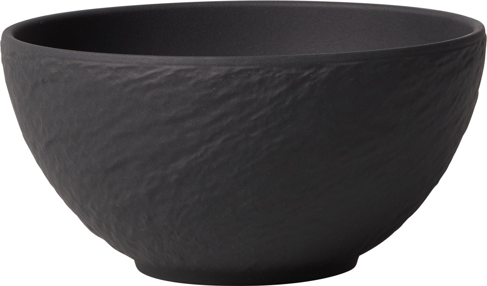 Villeroy & Boch Schale MANUFACTURE ROCK 650 ml Porzellan schwarzgrau