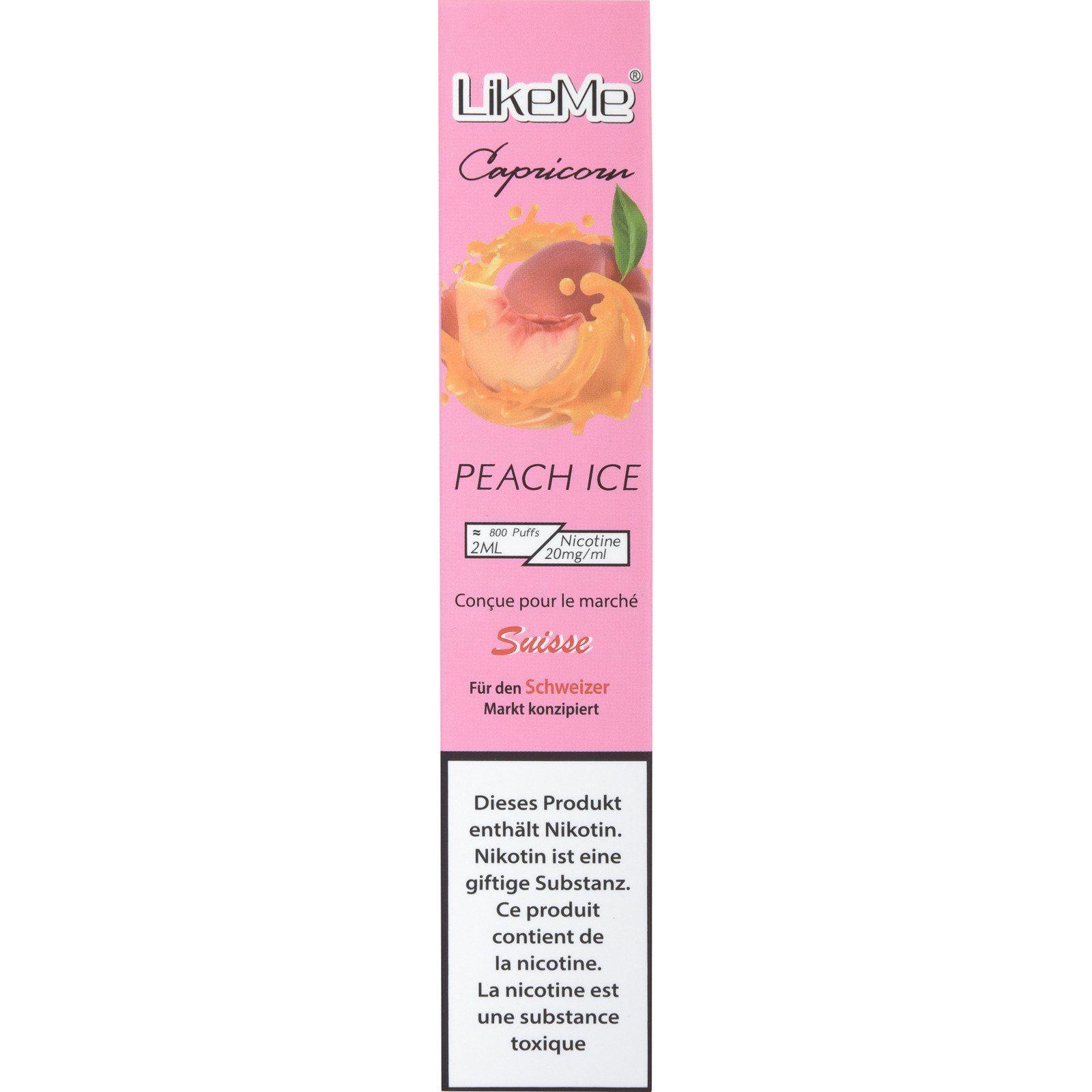 LikeMe Peach Ice 2%