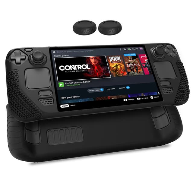Silikone cover til Steam Deck OLED Sort