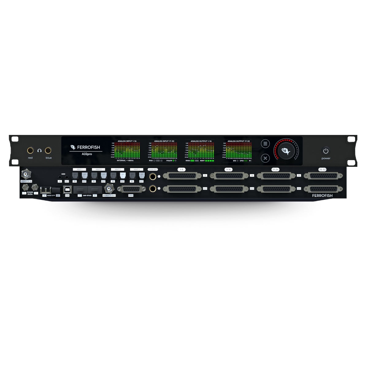 Ferrofish A32pro 32 x 32 AD/DA MADI ADAT Converter