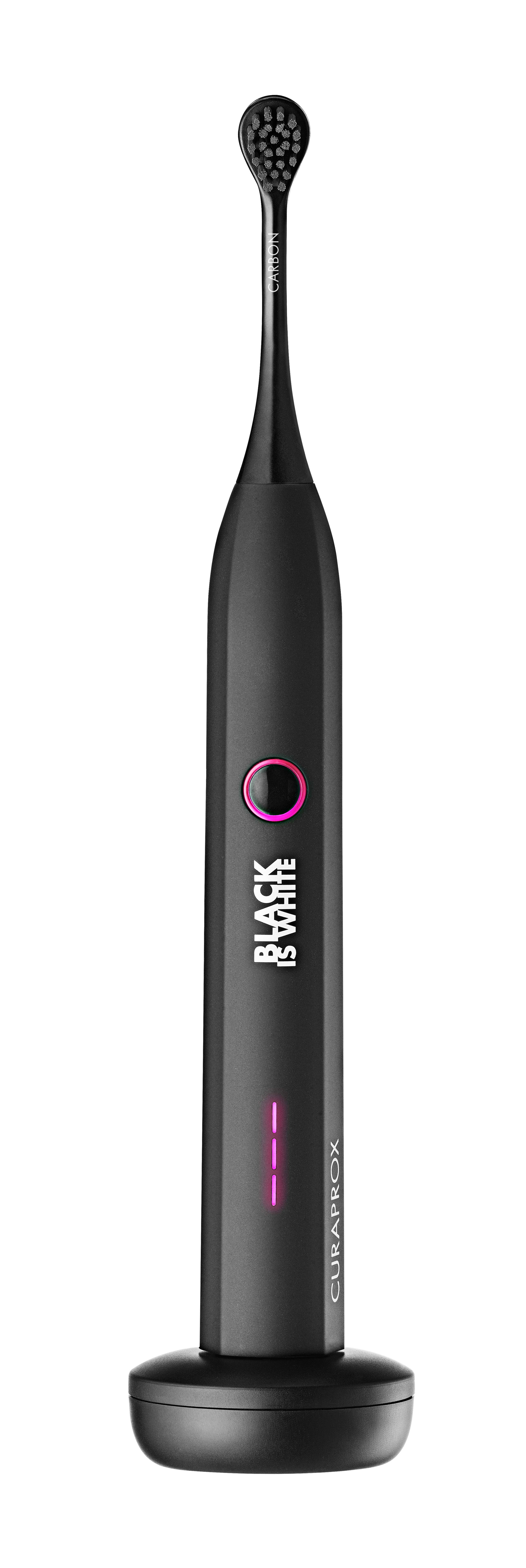 CURAPROX Hydrosonic Black is white sonic toothbrush 1 Stk