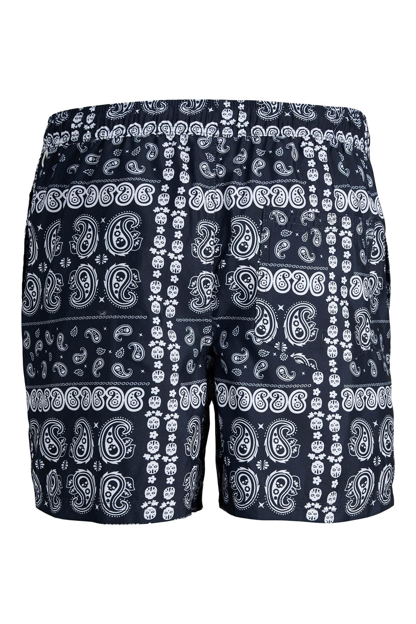 Maiô estampado - azul marinho