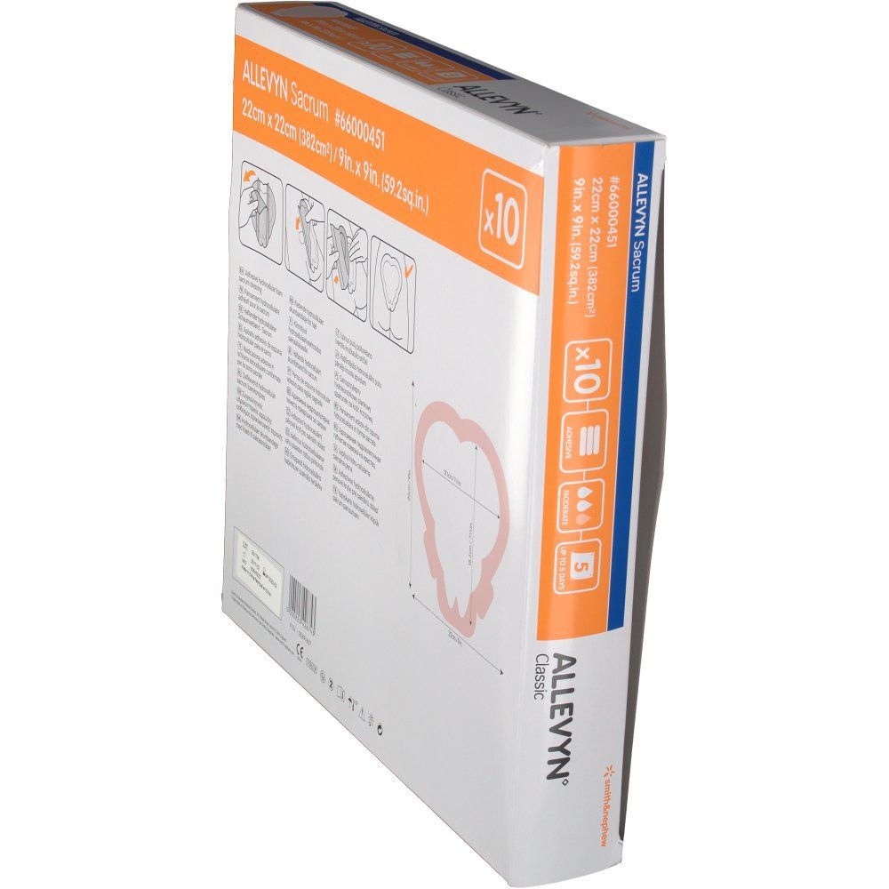 ALLEVYN® SACRUM 22 x 22 cm steril