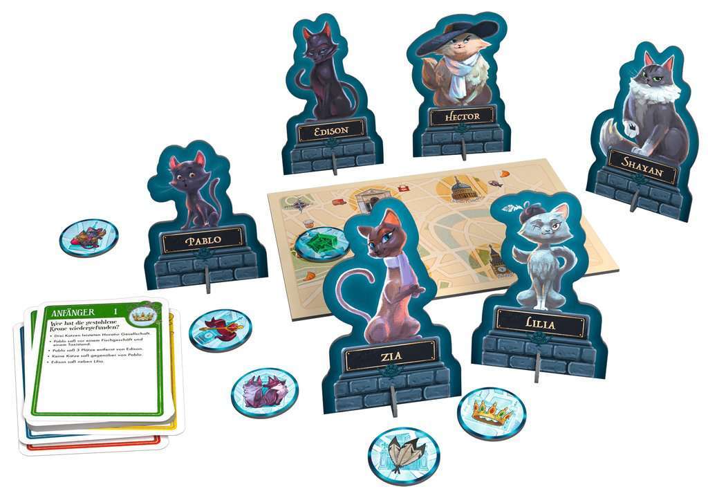 Thinkfun Spiel Mitternachtskatzen Das Logik-Spiel