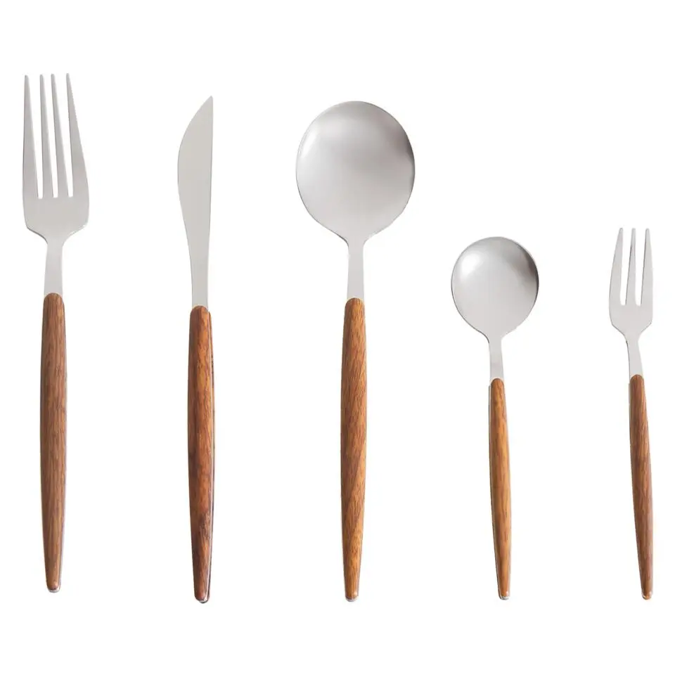 GEMELLI - Bestekset 30-delig - Zilver - RVS