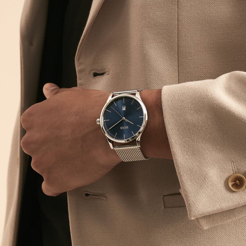 Montre Boss reason Bleu