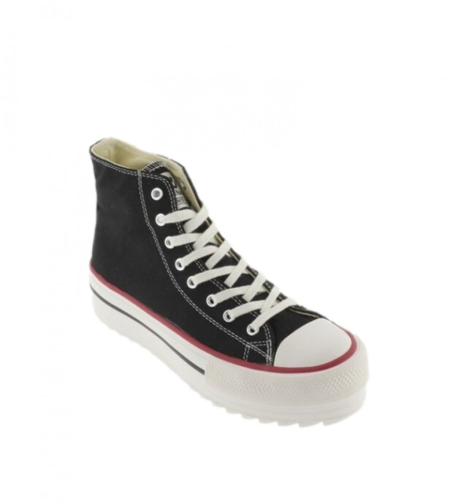Tênis Victoria Tribe Double Canvas Preto