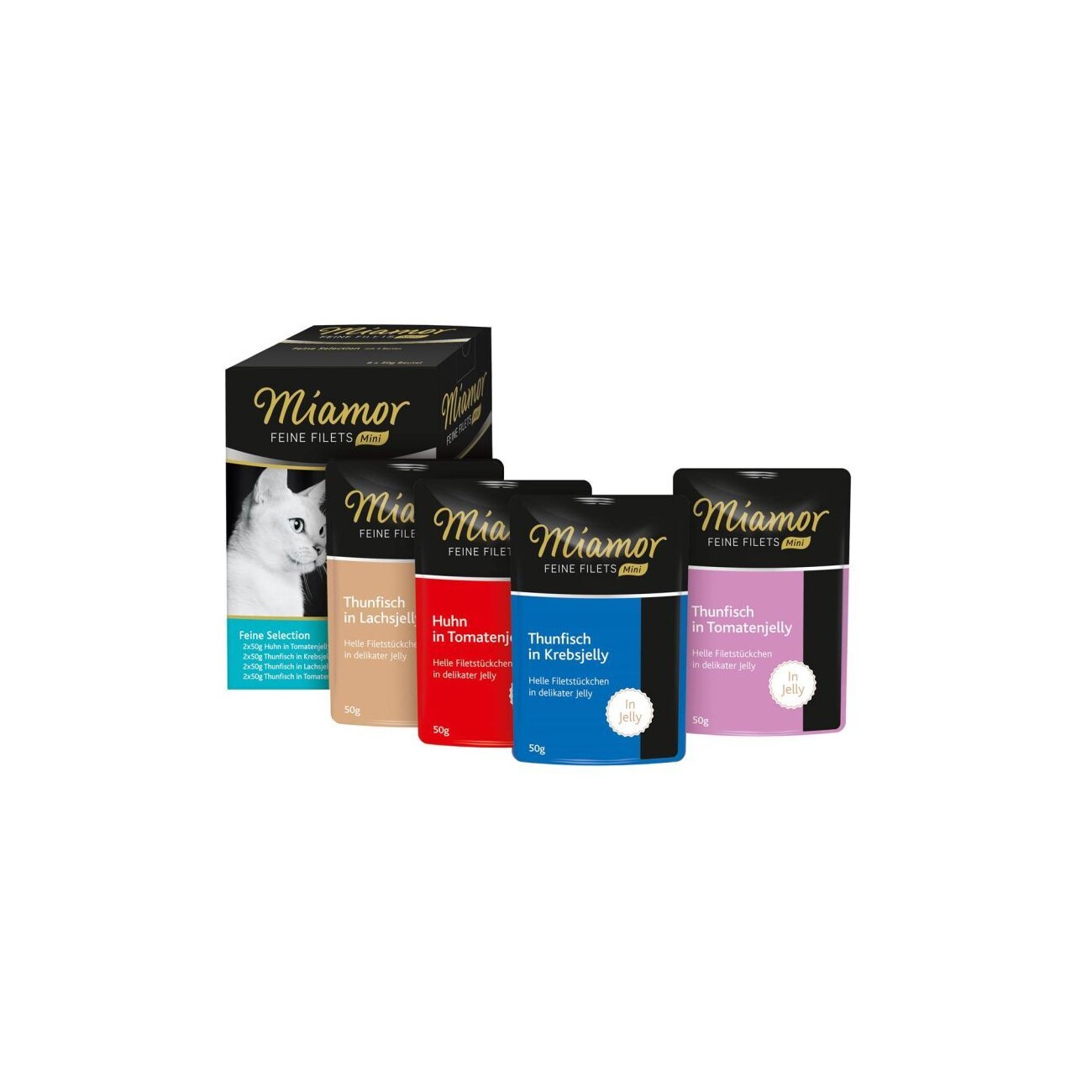 Miamor Feine Filets Mini 8x50g Mixpaket 2