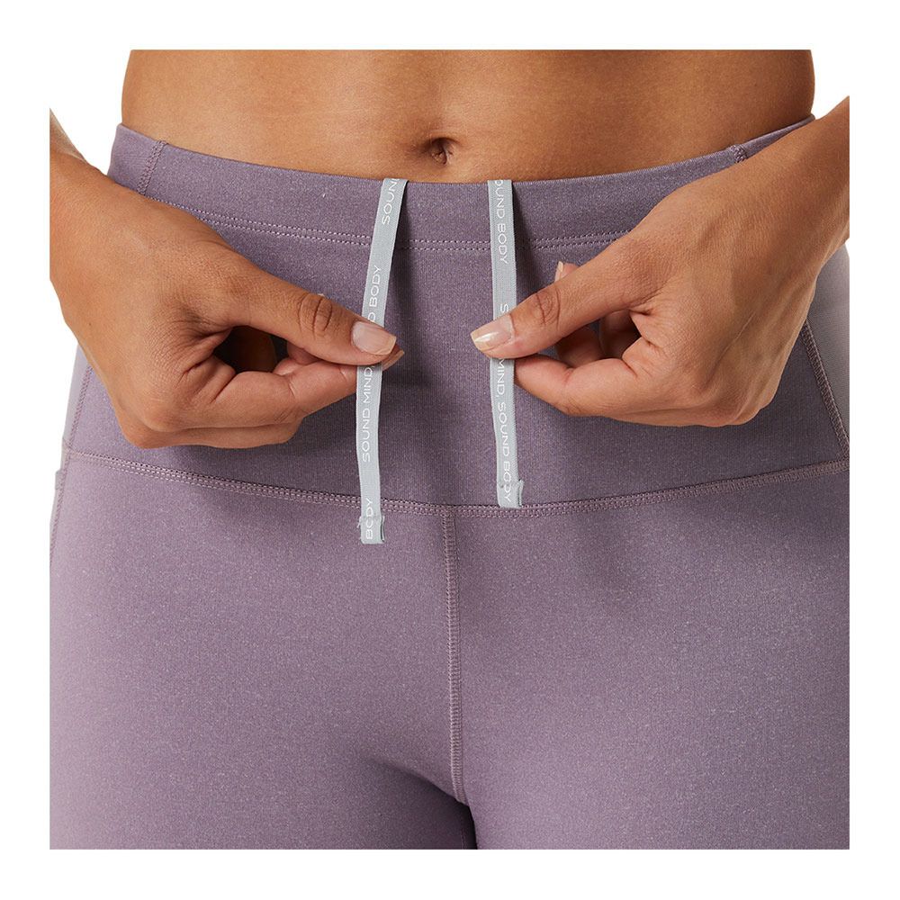 Asics DISTANCE SUPPLY 7/8 - Legging Femme violet quartz heather