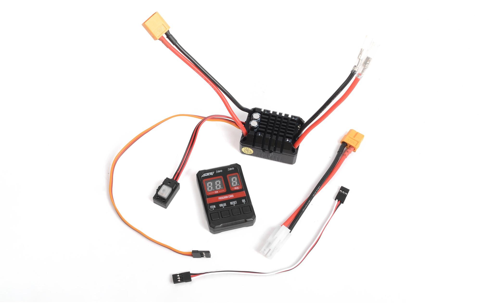 Regler Outcry Extreme Brushed, 80A, 2-3SBrushed ESC für RC Fahrzeuge