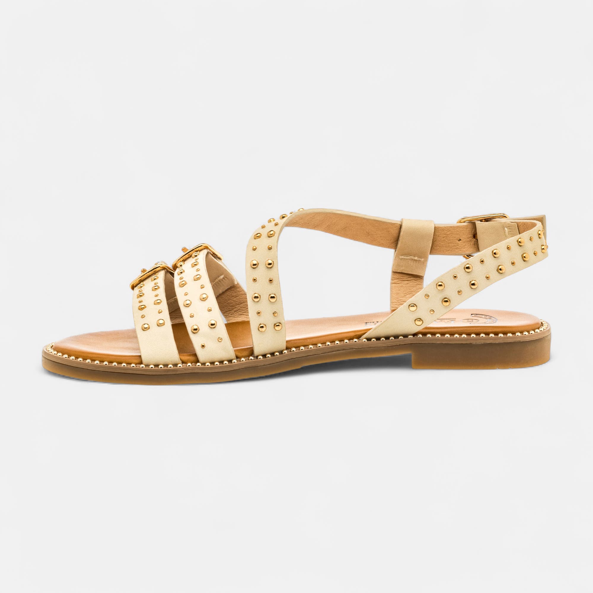 Nu-pieds Femme beige