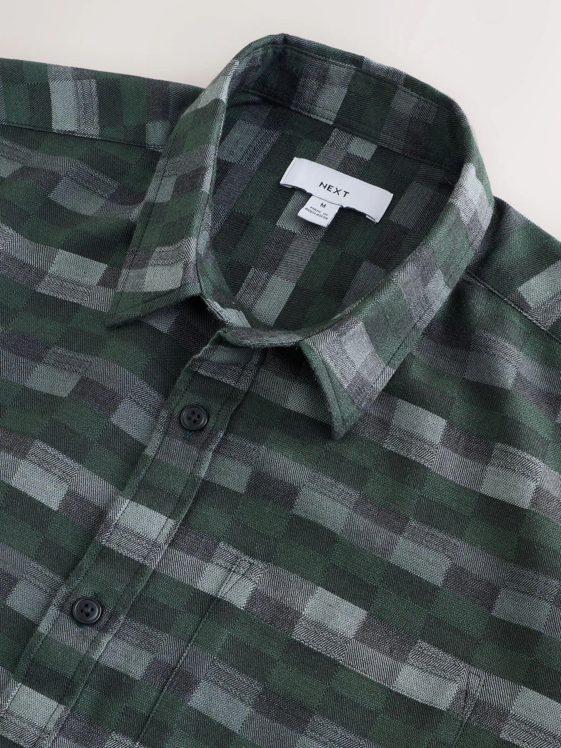 Bruin - Patchwork Check Long Sleeve Shirt