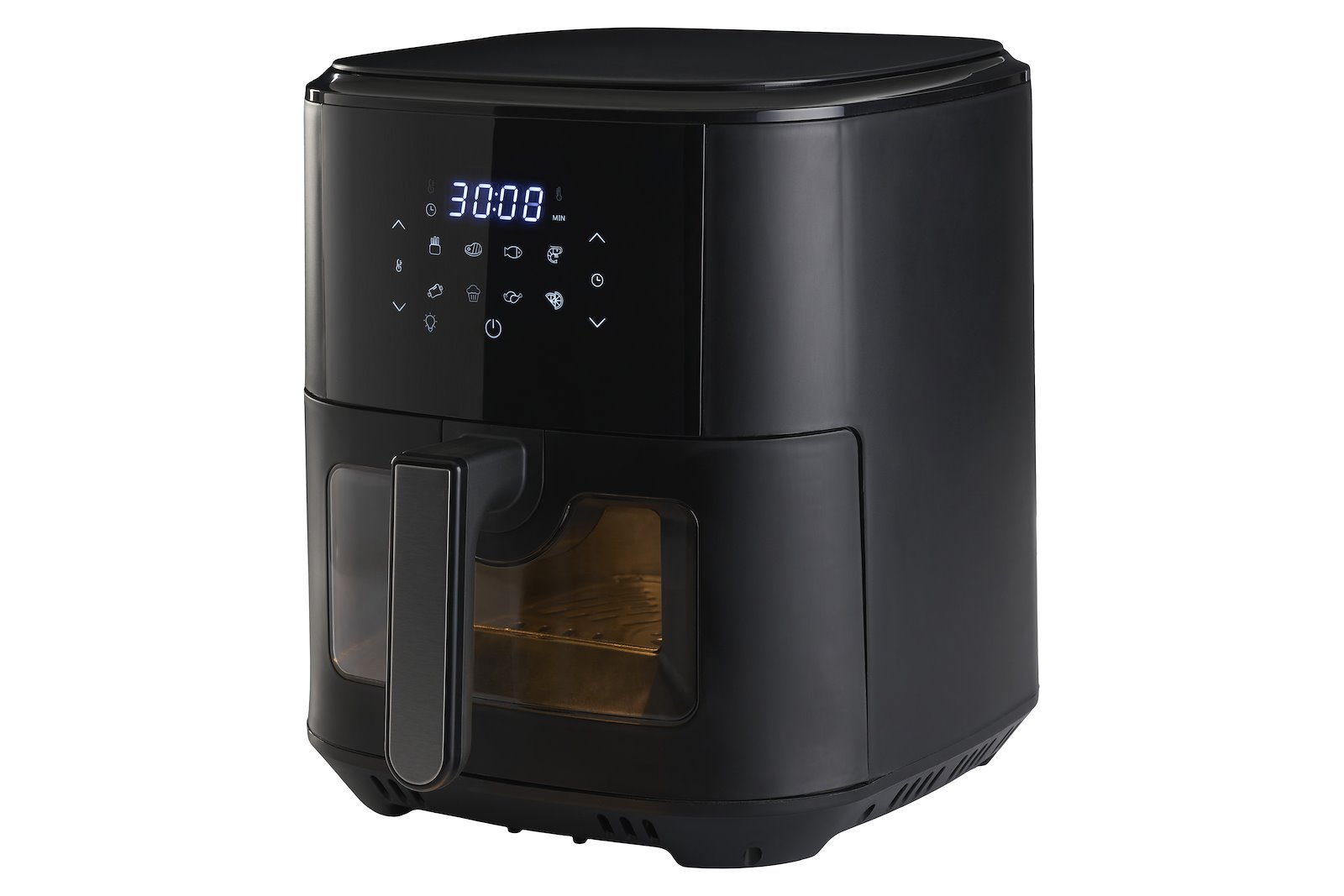 DAY Airfryer 6,5 liter, 80-200 grader justerbar temperatur. Nonstick belegg. 1500W.