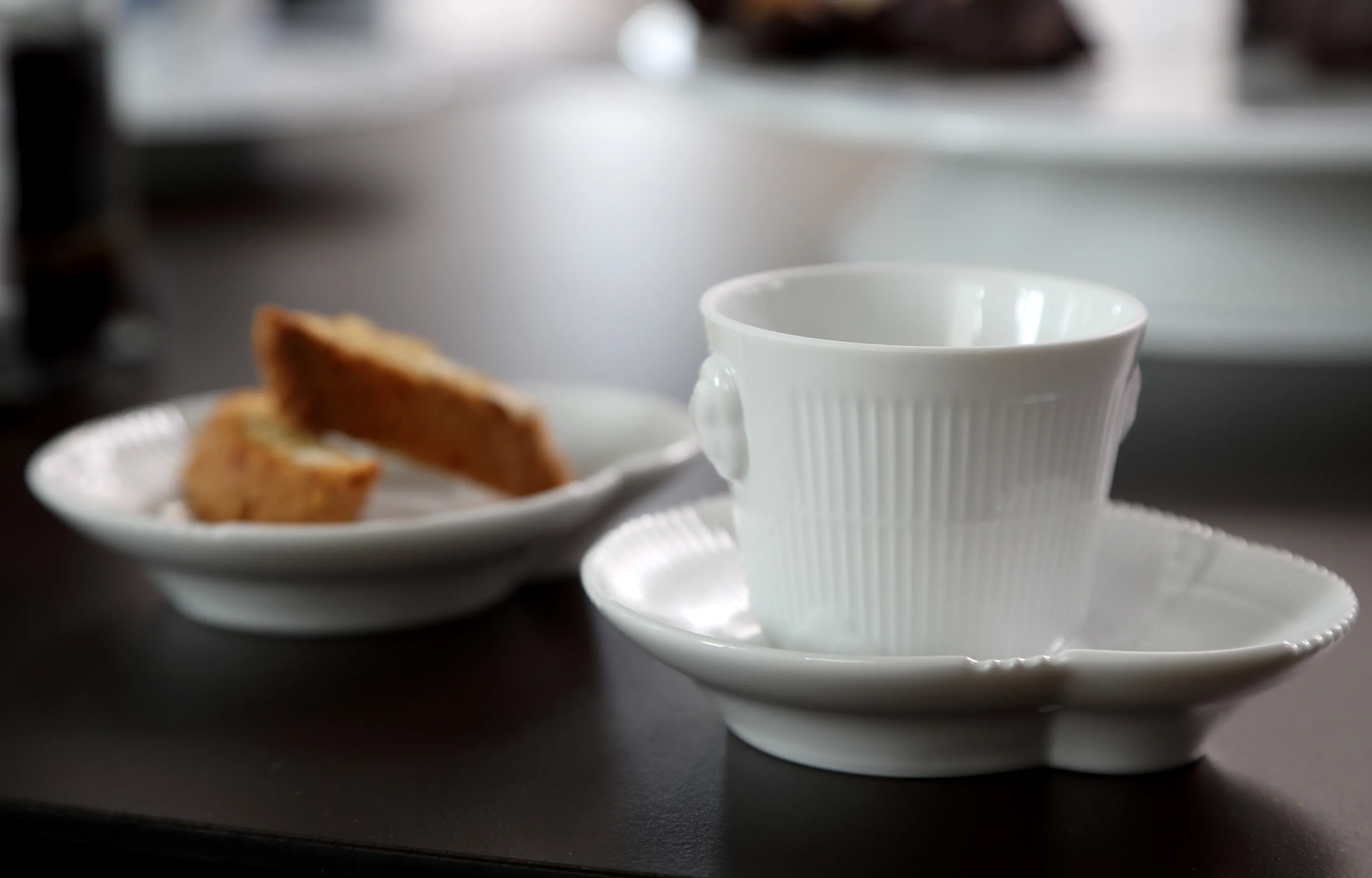 Royal Copenhagen Hvid Elements Espressokop