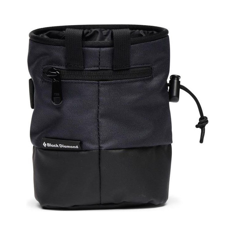 Black Diamond Mojo Zip Chalk Bag Carbon