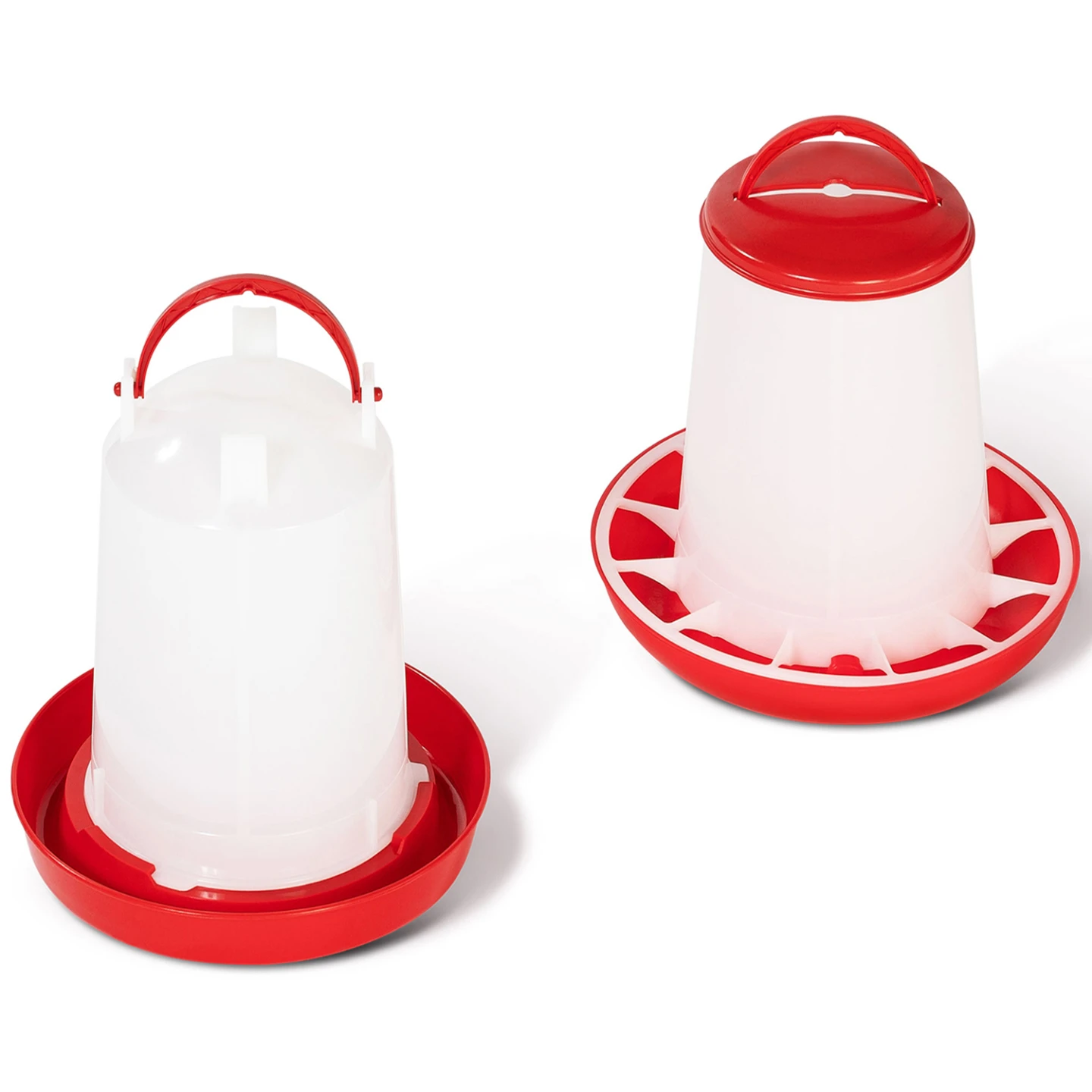 Lot mangeoire 3 KG et abreuvoir 3L pour poules et volailles