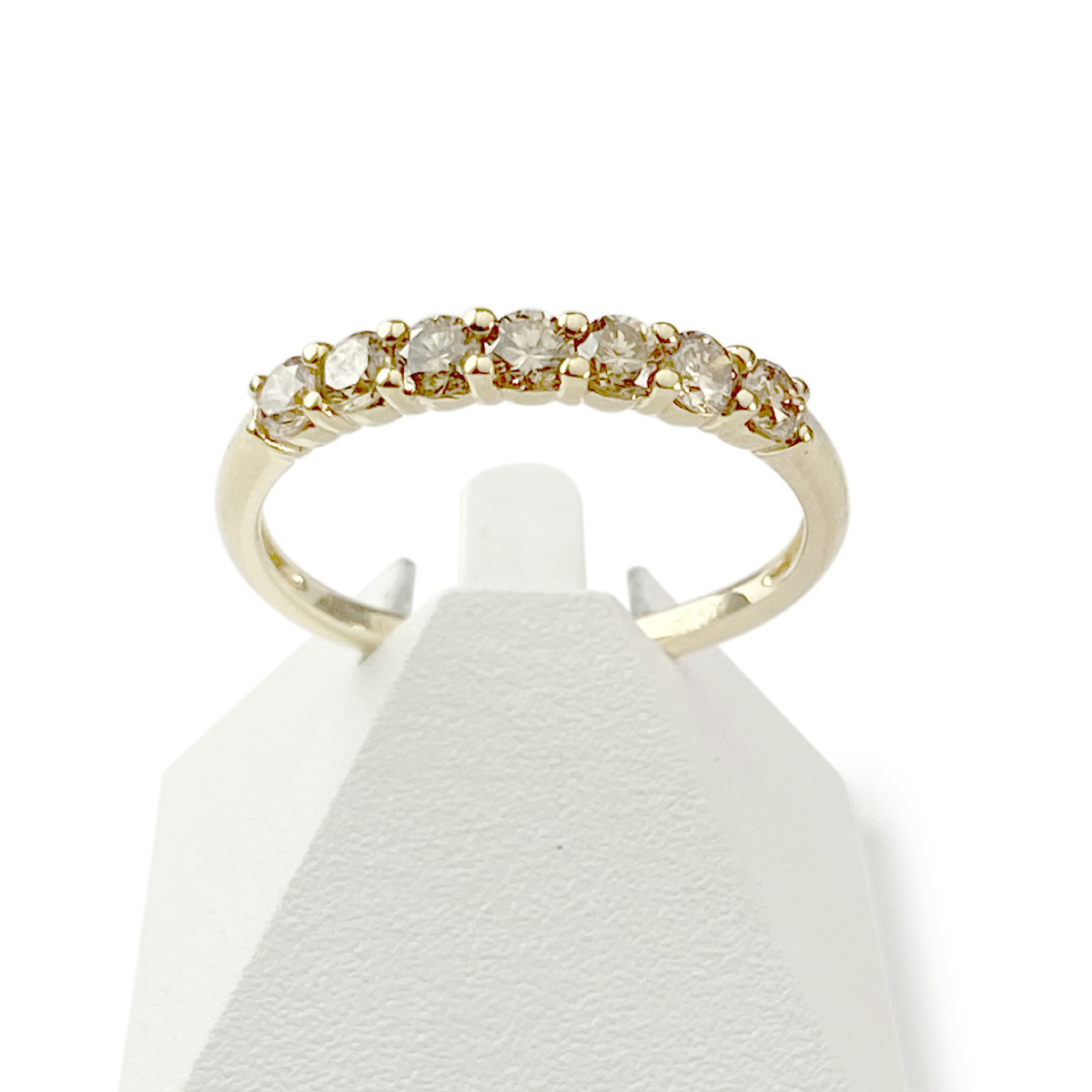Bague d'occasion or 750 jaune diamants