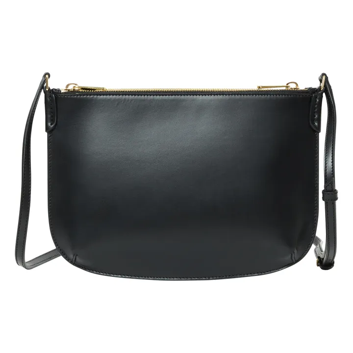 A.P.C. Sac Sarah Cuir Lisse | Noir