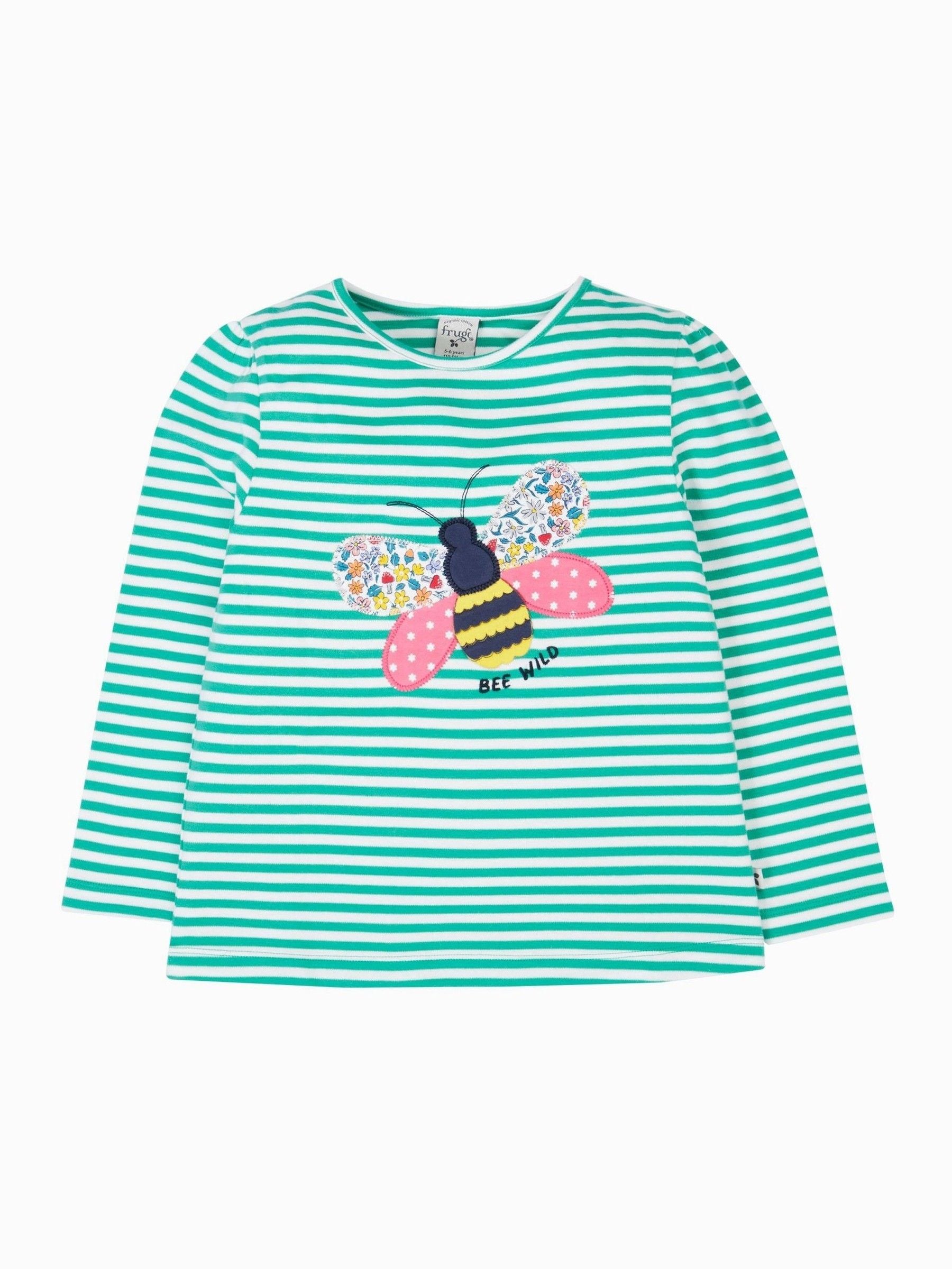 Frugi Green Theresa Top