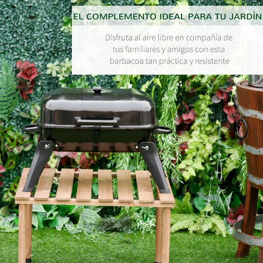 Barbacoa De Carbono Outsunny 846-023