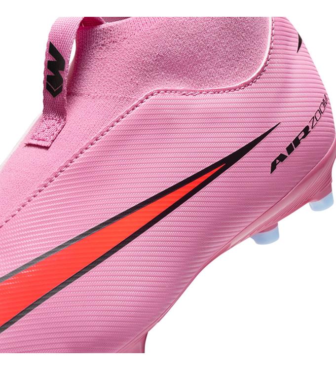 Nike JR ZOOM SUPERFLY 10 ACAD FGMG FQ8304-600 MAGIC-FLAMINGO-BLACK-TOTAL-CRI