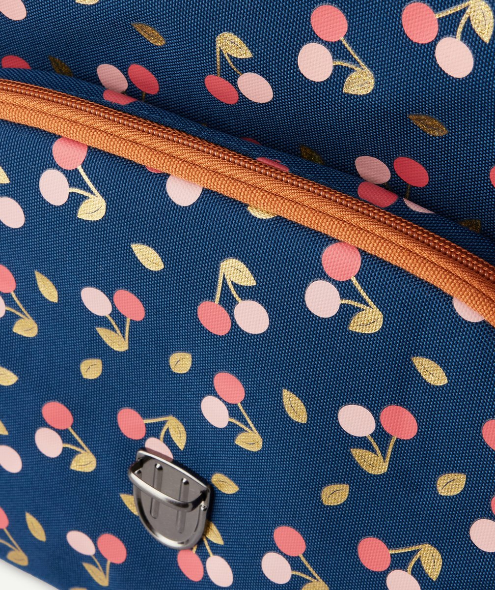 TANN'SLE CARTABLE ALEXA BLEU IMPRIMÉ CERISES