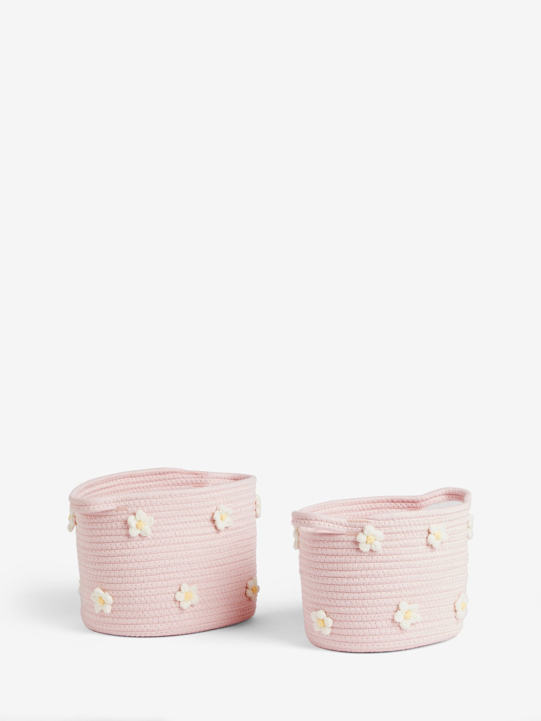 Set van 2 Daisy opbergmanden