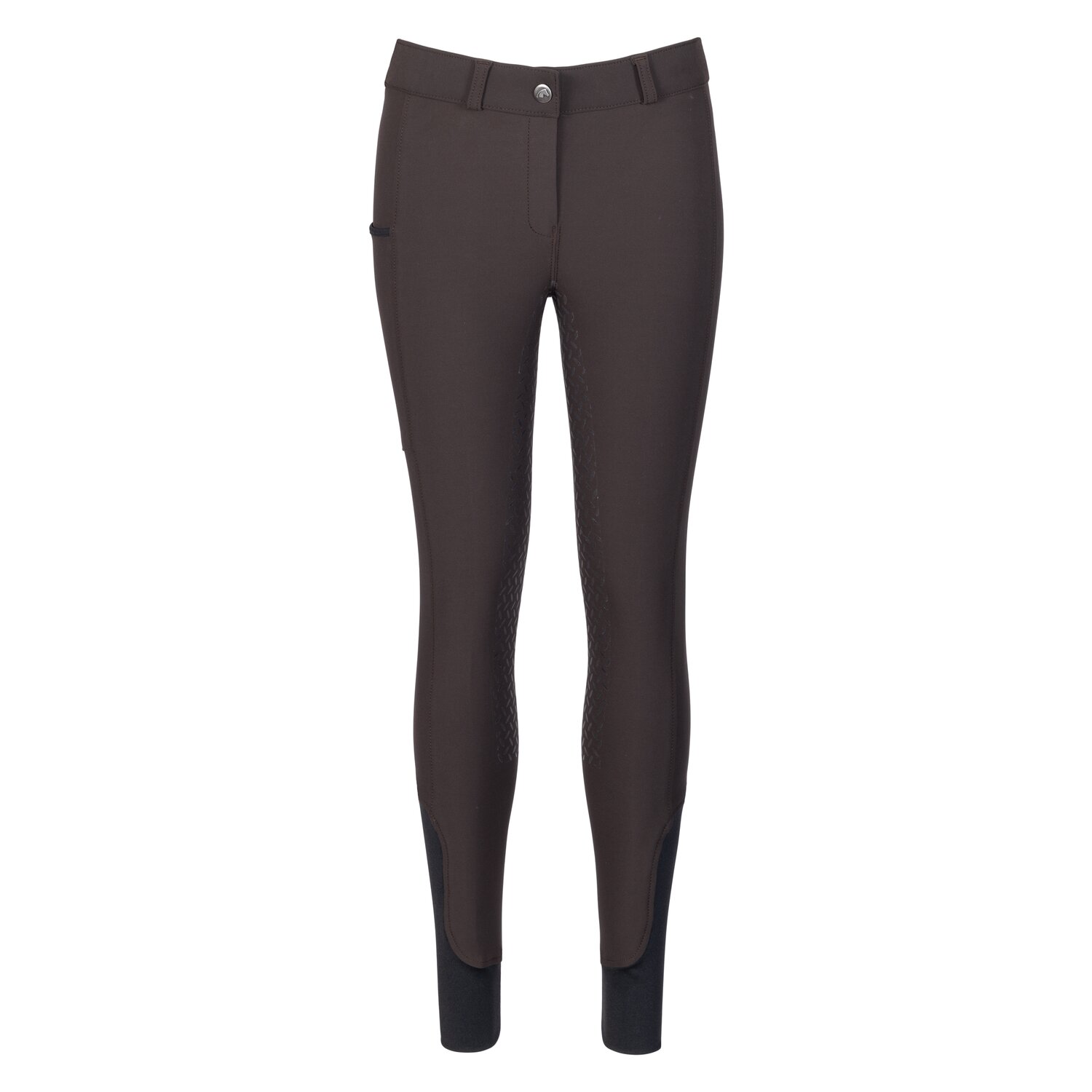black forest kids Grip Vollbesatz-Reithose - chocolate