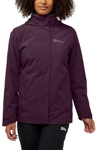 Jack Wolfskin - Rotwand 3in1 Jacket - Winterjas - Paars - Dames