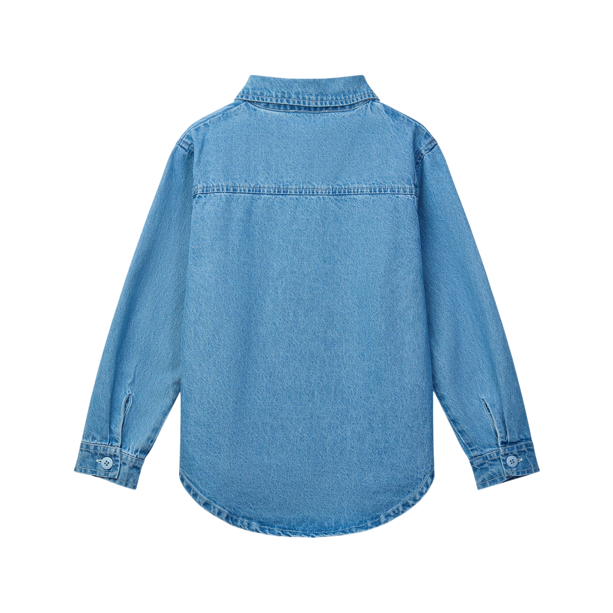 Hemd Beau Denim Mid Wash Denim