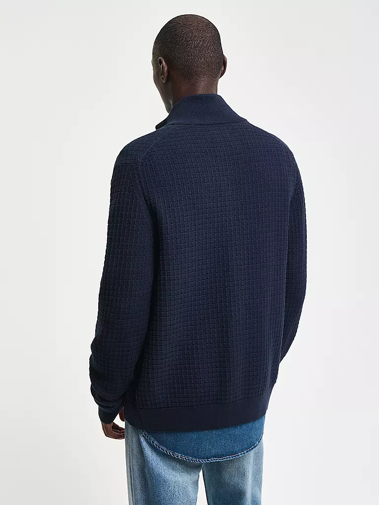 GANT Strickjacke  dunkelblau