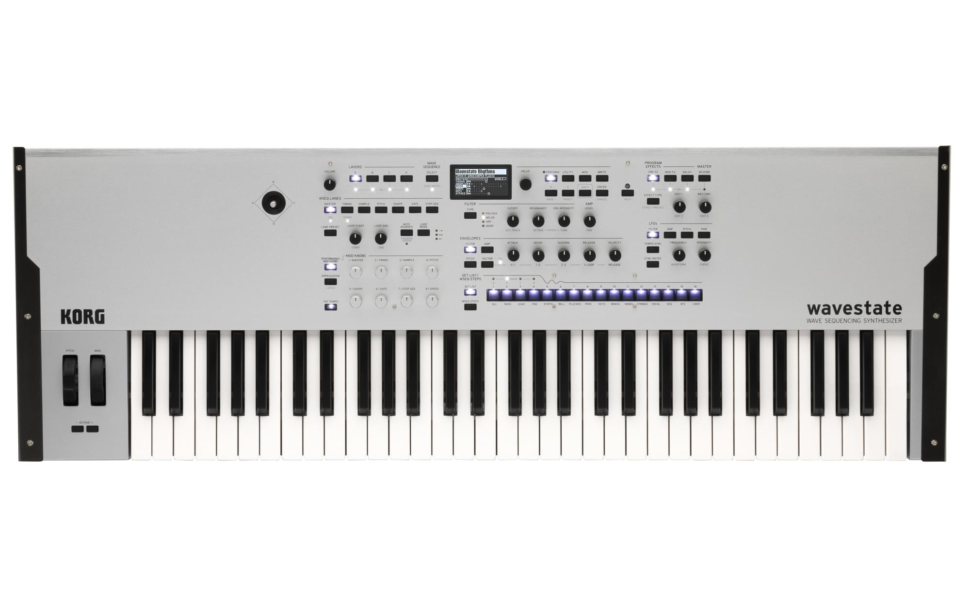 Synthesizer wavestate SE Platinum – Limited Edition<br>Organisch, inspirierend und unvorstellbar vielseitig