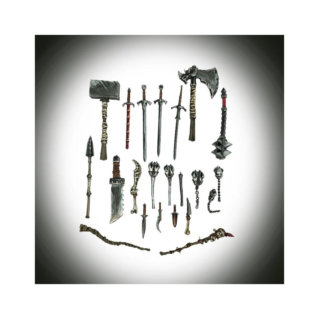 Khârn-Âges : Set d'Armes à 1 Main