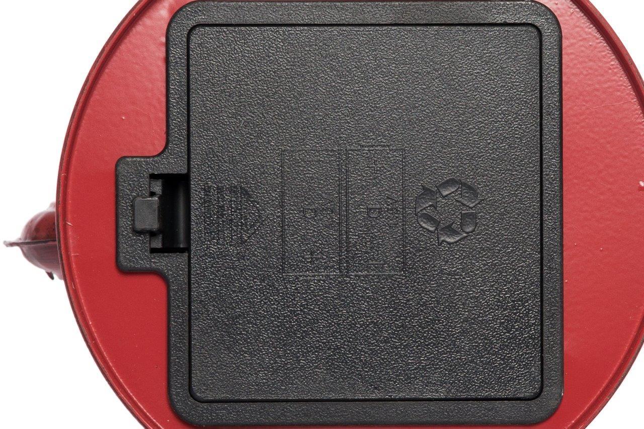 LED-Laterne TEJE - rot antik - batteriebetrieben - 24,5 cm