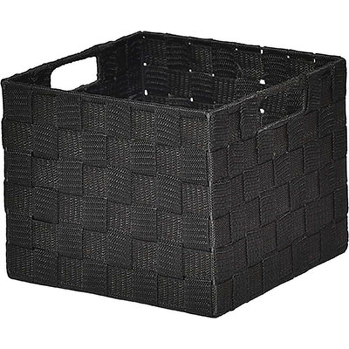 PANIER CARRE POLYESTER NOIR TAILLE S