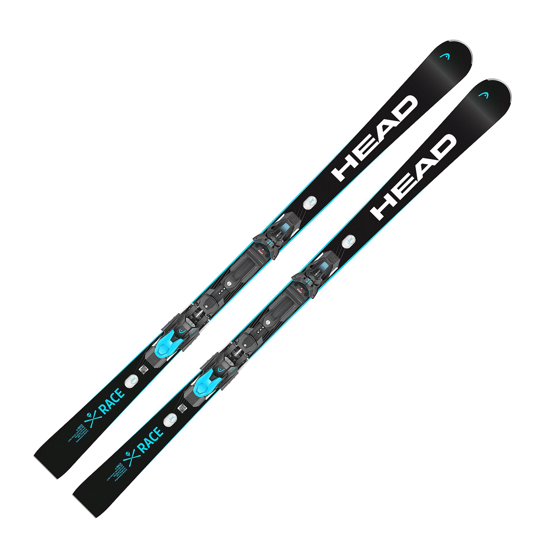 Head Worldcup Rebels e-Race 2024/25 - 165 Head FREEFLEX 14 GW black/blue (DIN 4-14)