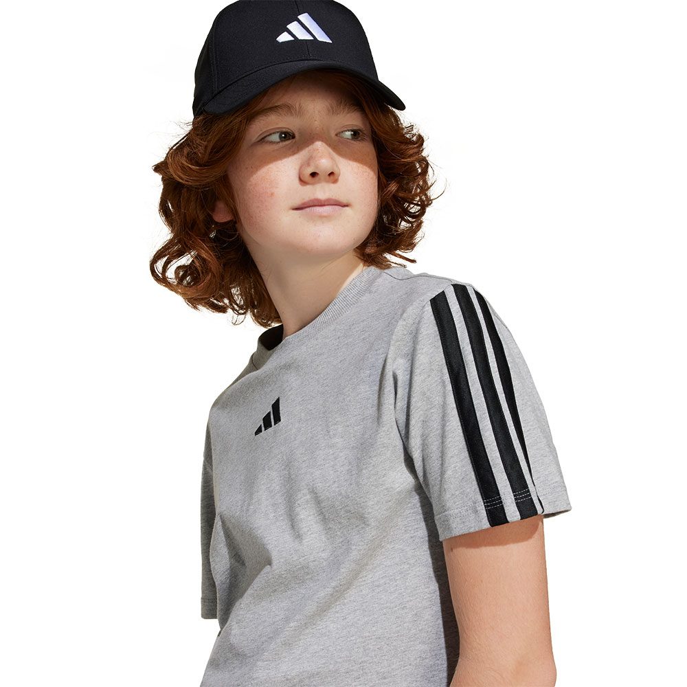 adidas Essentials T-Shirt Kinder medium grey heather