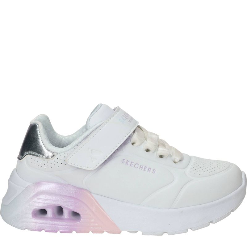 Skechers Uno Lite 2.0 Vivid Metallic Sneakers Wit Meisjes