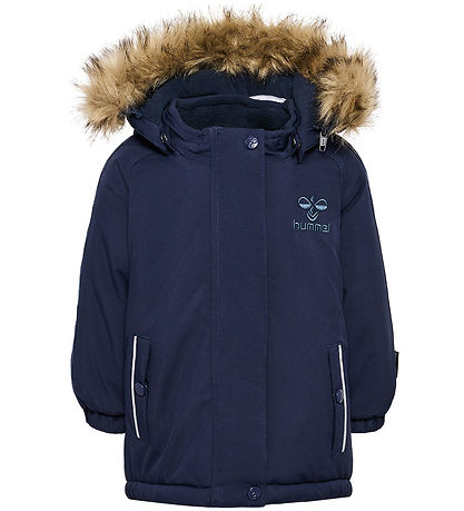 Hummel Vinterjakke - hmlCanyon Tex - Blåck Iris
