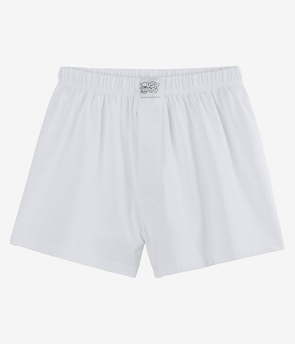 Lousy Livin Jersey Stretch Boxershorts (black white) 2er Pack