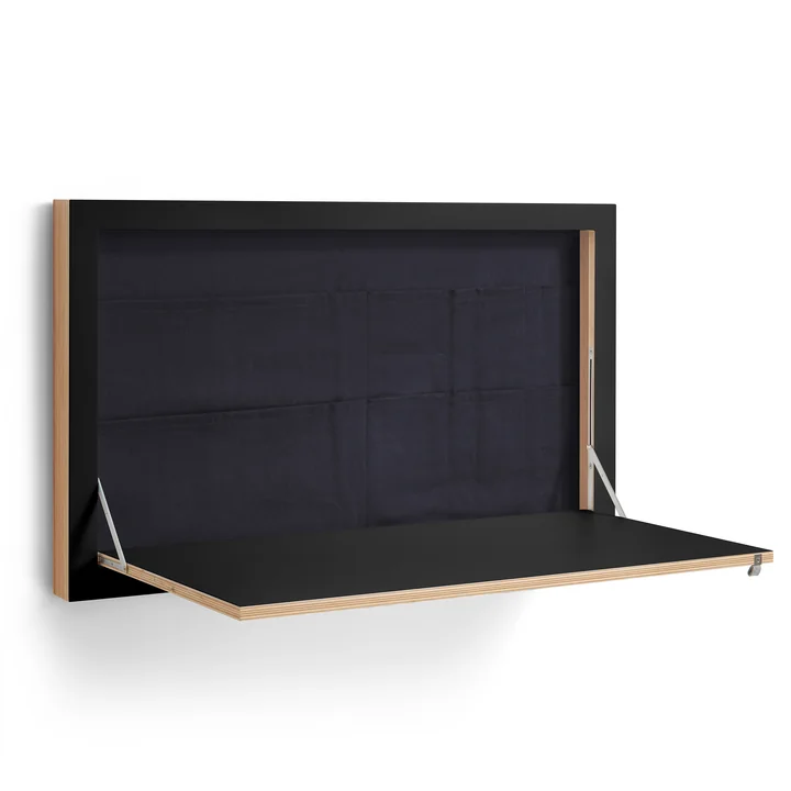 Ambivalenz - Fläpps Staatsekretär/in, 100 x 60 cm, schwarz